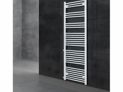 LuxeBath Radiador calefacción baño recambio renovación calefactor 500 x 1800 mm Blanco Clearance