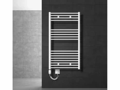 Radiador con resistencia eléctrica 1200W, 750 x 1200 mm, , conexión lateral^LuxeBath Online