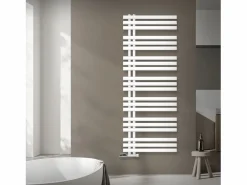 LuxeBath Toallero Eléctrico|Radiador de baño Iron EM 600x1600mm Conexión central inferior con embellecedor