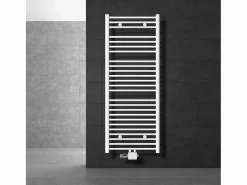 Radiador de diseño no eléctrico Sahara, 600 x 1500 mm, , conexión central, con kit^LuxeBath Outlet