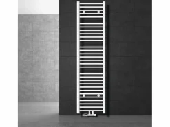 Radiador de diseño no eléctrico Sahara, 400 x 1800 mm - - Conexión central^LuxeBath Outlet