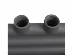 vidaxl Radiador toallero de baño recto 600 x 1160 mm Gris Clearance