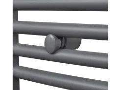 vidaxl Toallero Eléctrico|Radiador toallero de baño curvo 480x480 mm