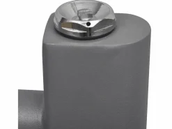 vidaxl Toallero Eléctrico|Radiador toallero de baño curvo 480x480 mm