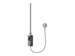 LuxeBath Toallero Eléctrico|Radiador toallero eléctrico antracita 500 x 1000 mm con elemento calefactor 300W