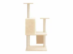 Rascador para gatos con postes de sisal 109 cm^Clicnbuy