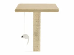 Clicnbuy Rascador para gatos con postes rascadores de sisal 95 cm Beige