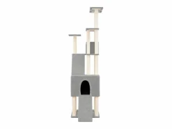 Rascador para gatos con postes de sisal claro 190 cm^Clicnbuy New