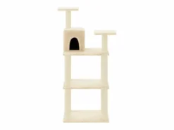 Clicnbuy Juego De Animales|Rascador para gatos con postes de sisal color 118,5 cm