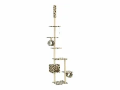 Rascador para gatos con postes de sisal huellas 260 cm^Clicnbuy Hot