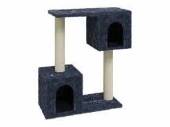 Clicnbuy Juego De Animales|Rascador para gatos con postes de sisal oscuro 60 cm