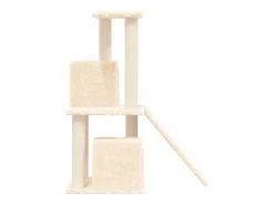 Rascador para gatos con postes de sisal color 82 cm^Clicnbuy New