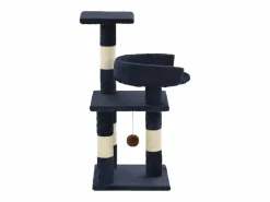 Clicnbuy Juego De Animales|Rascador para gatos con poste de sisal 65 cm