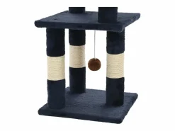 Clicnbuy Juego De Animales|Rascador para gatos con poste de sisal 65 cm