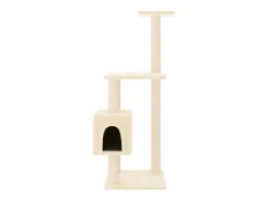 Rascador para gatos con postes de sisal color 104 cm^Clicnbuy Hot