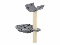 Clicnbuy Juego De Animales|Rascador para gatos con poste de sisal 105 cm huellas