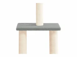 Rascador para gatos con postes de sisal claro 85,5 cm^Clicnbuy Outlet