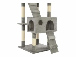 Clicnbuy Juego De Animales|Rascador para gatos con poste rascador de sisal 170 cm