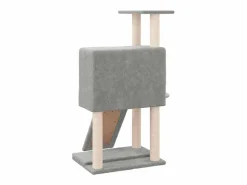 Rascador para gatos con postes de sisal claro 96 cm^Clicnbuy Online
