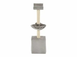 Rascador para gatos con poste de sisal 105 cm ES848462 Gris Best