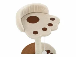 Rascador para gatos con poste de sisal 40 cm y marrón ES406975^ Sale