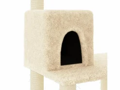 Rascador para gatos con postes de sisal color 118,5 cm^vidaxl Online