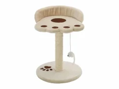 Rascador para gatos con poste de sisal 40 cm y marrón ES425747^