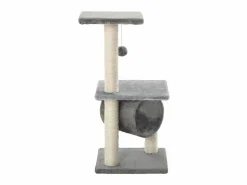 Rascador para gatos con poste rascador de sisal 65 cm ES165134 Gris Clearance