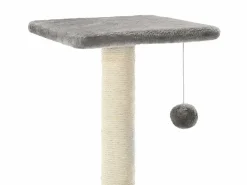 Rascador para gatos con poste rascador de sisal 65 cm ES165134 Gris Clearance