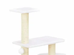 Clicnbuy Rascador para gatos de hierba marina con poste de sisal Marru00f3n Hot