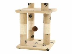 Clicnbuy Juego De Animales|Rascador para gatos poste de sisal 65 cm huellas