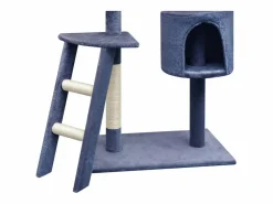 Rascador para gatos poste rascador de sisal 150 cm oscuro^Clicnbuy Hot