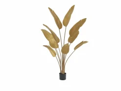 Árbol artificial de plátano con maceta - Ancho 60 x Prof. 60 x Alt. 160 cm - - NENDAZ^OZAIA Discount
