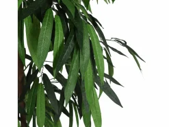 Árbol de mango artificial 600 hojas 150 cm Verde Outlet