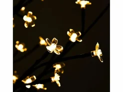vidaxl Iluminación Exterior|Árbol LED con flor de cerezo 672 LED blanco cálido 400 cm