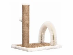 Clicnbuy Juego De Animales|Árbol para gatos con cepillo de aseo y poste rascador