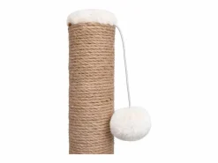 Clicnbuy Juego De Animales|Árbol para gatos con cepillo de aseo y poste rascador