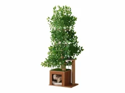 ModernLuxe Árbol para gatos de 190 cm de alto - con 4 plataformas y 1 agujero para gatos - láminas extraíbles - Verde Sale