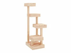Juego De Animales|Árbol para gatos madera maciza de pino 45,5x49x103 cm ES862008