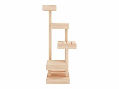 Juego De Animales|Árbol para gatos madera maciza de pino 45,5x49x103 cm ES862008