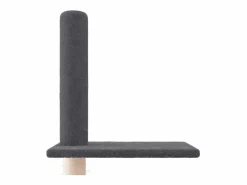 Clicnbuy Juego De Animales|Árbol rascador gatos suelo a techo oscuro 250,5-276,5 cm