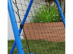 Reboteador de fútbol ajustable, 63 x 63 cm, metal, (78 x 84 x 65-78 cm)^ Best