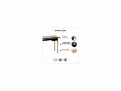 Recibidor Extensio Roble y Gris 111 cm Mueble de Entrada^Five Discount