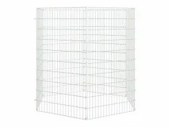 Transportín De Paseo Para Animales|Recinto animales corral 6 paneles hierro galvanizado 54x100 cm ES620205