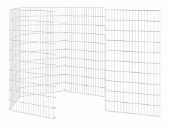 Transportín De Paseo Para Animales|Recinto animales corral 6 paneles hierro galvanizado 54x100 cm ES620205