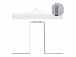 Reemplazo de cubierta lateral impermeable blanca de 2x2 mt para cenador plegable de 2x2 mt^Decor Space Online