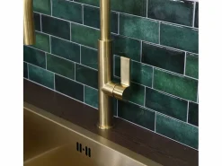 Essebagno Reflet mezclador para fregadero cepillado Dorado Discount