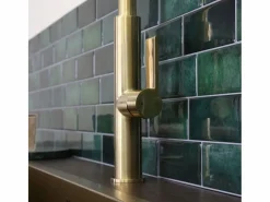 Essebagno Reflet mezclador para fregadero cepillado Dorado Discount
