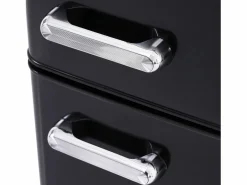 Refrigerador de doble puerta con ajustes y ruedas - 72L - 120kWh/año - Nivel de ruido bajo de 39 dB - 45x46x91cm^DripeX Discount