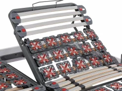 NATUREA Cama Articulada|Relajación láminas terminales memoria DAMYSOS 2x90x200